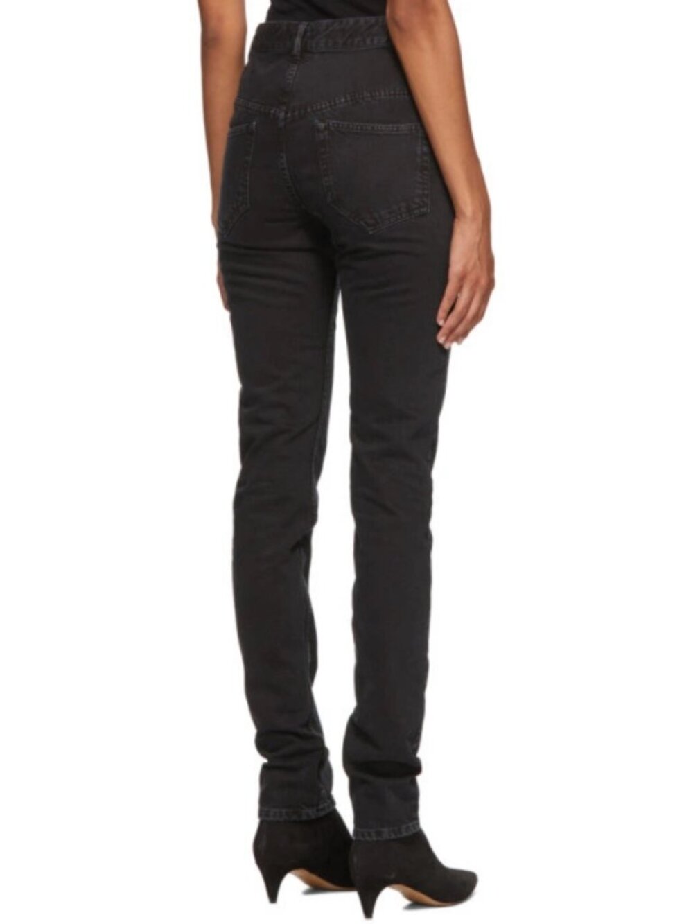 Isabel Marant Black Nominic Jeans - Picture 3 of 10